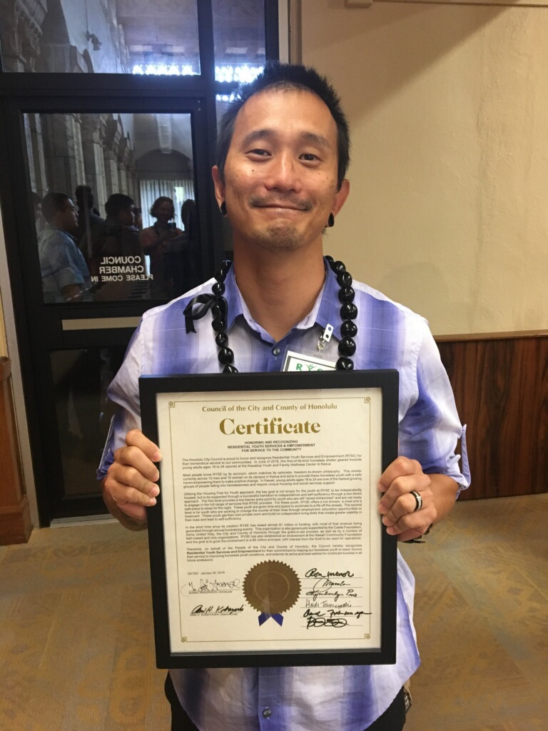 RYSE recognized by Honolulu City Council
